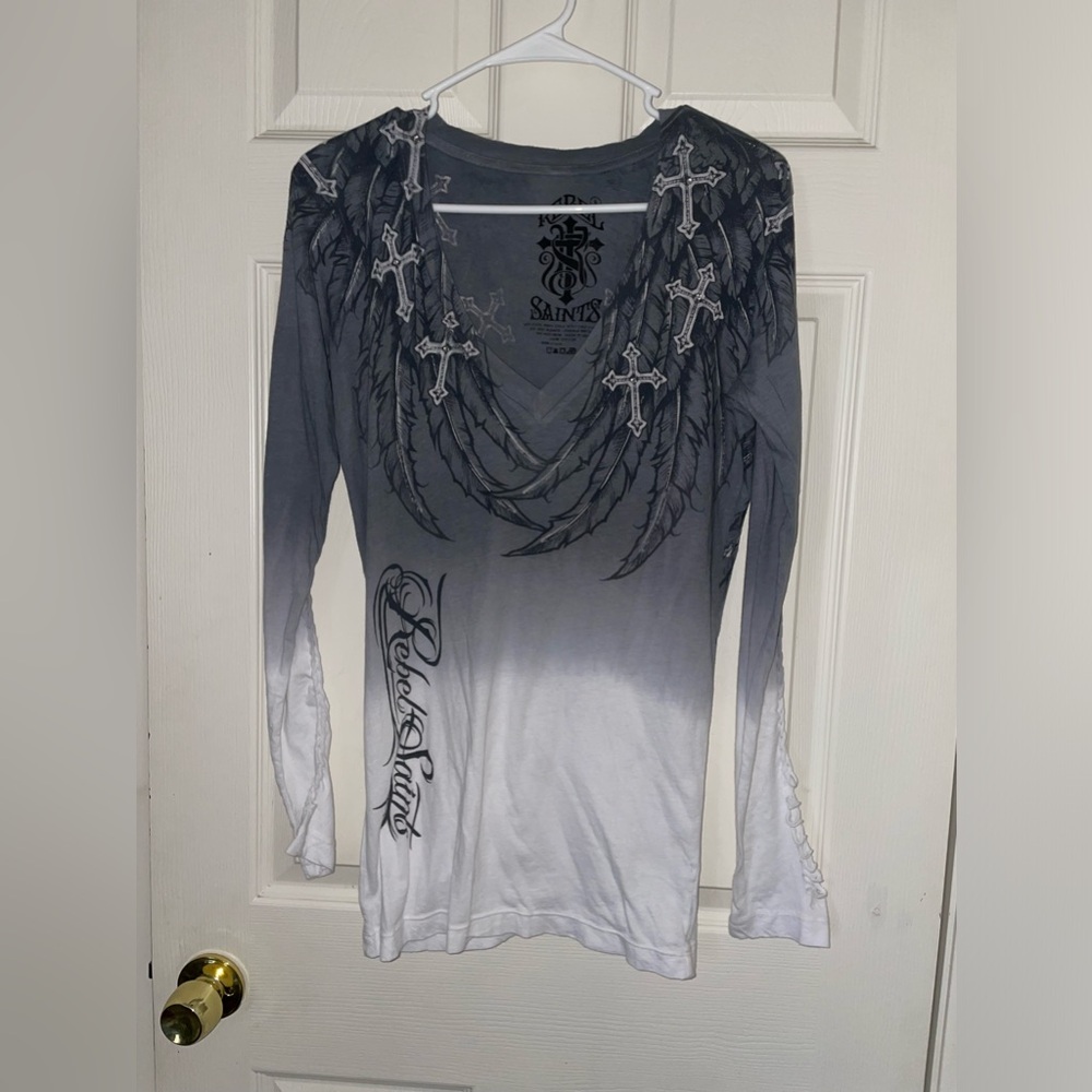 rebel saints long sleeve / top